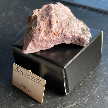 RHODONITE FROM SAN MARTIN MINE, ANCASH, PERU. 66g MF1254