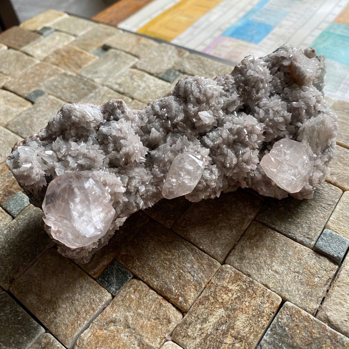 CALCITE UNUSUAL PIECE FROM DAYE, HUBEI, CHINA 325g MF870