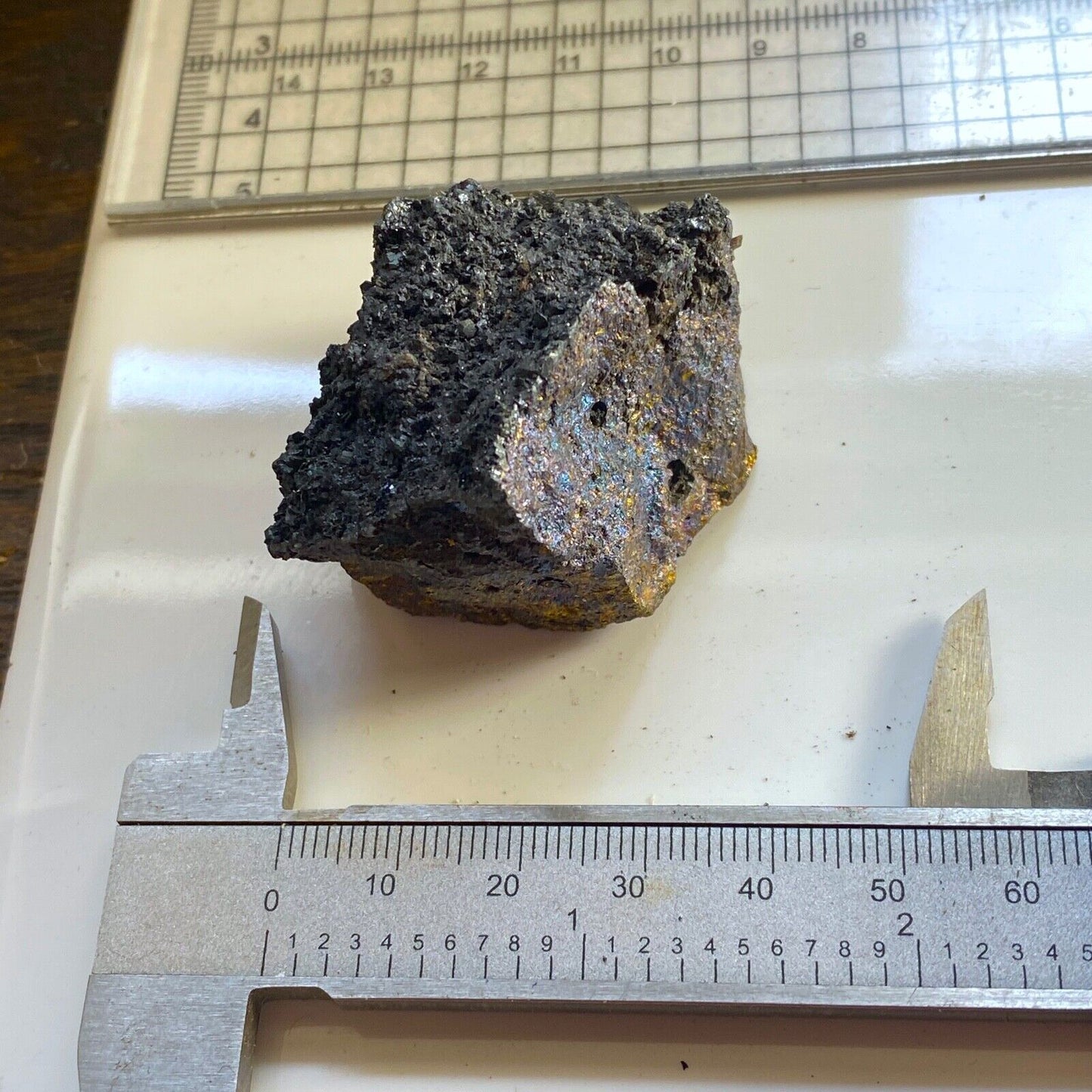 COPPER ORE FROM NORWAY [CHALCOPYRITE ETC] 107g MF6830