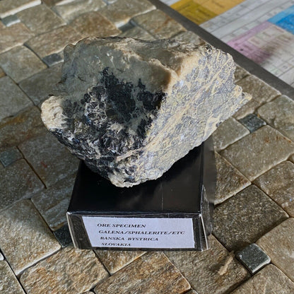 GALENA/SPHALERITE ETC FROM BANSKA BYSTRICA, SLOVAKIA. 350g MF982