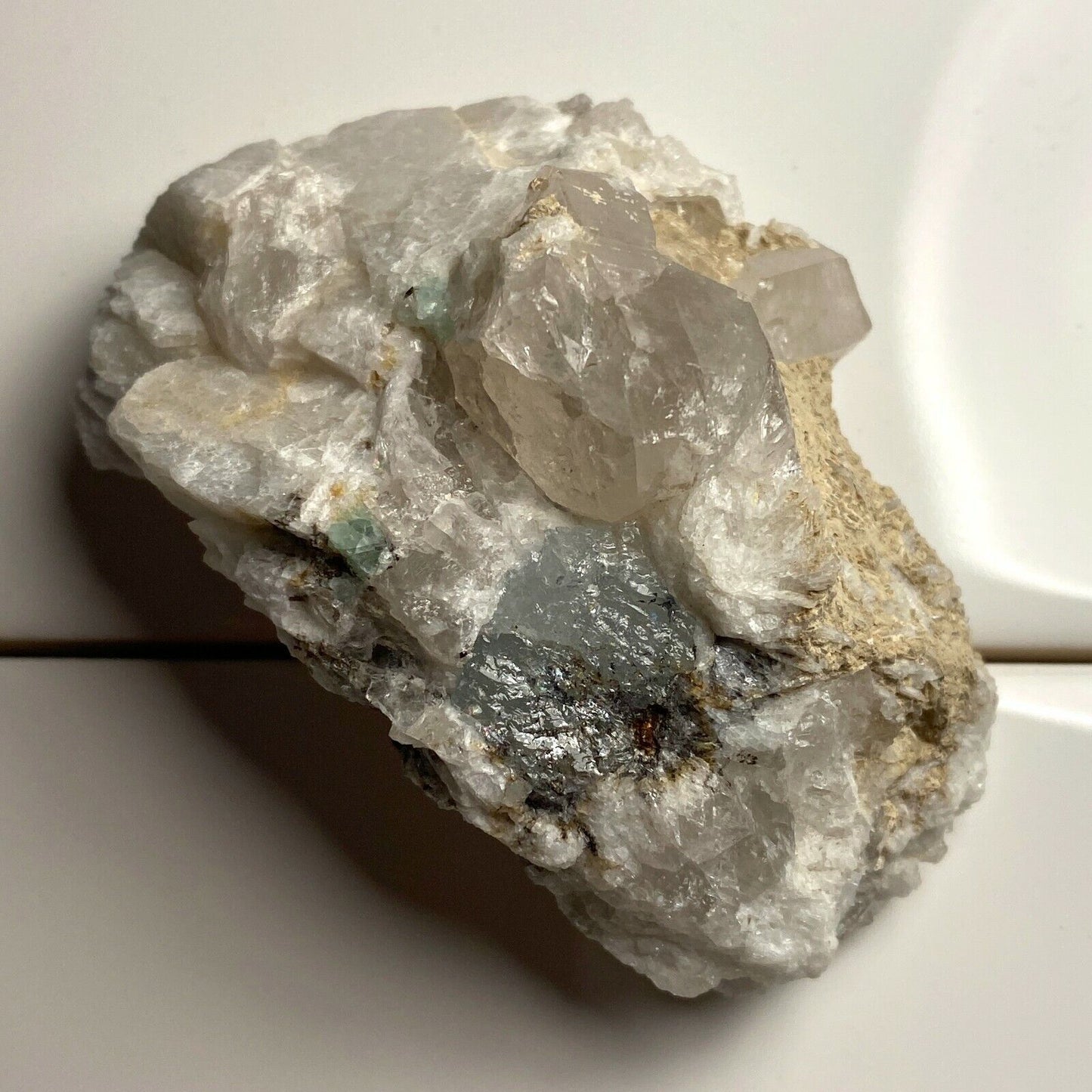 BERYL WITH ALBITE AND OTHER MINERALISATION 120g. MF3936