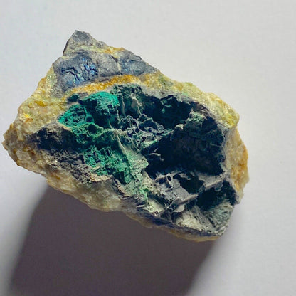 BROCHANTITE/PYROMORPHITE ETC FROM TSUMEB. 44g MF6993