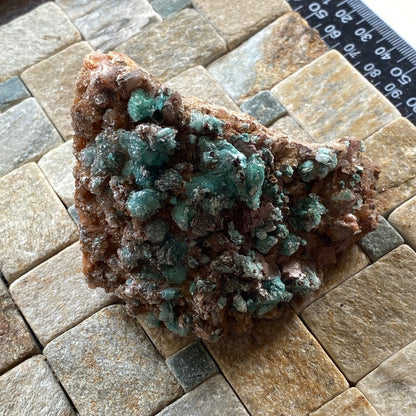 ROSASITE/SELENITE ON DOLOMITE MATRIX 232g  MF9829