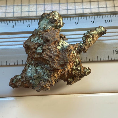 MINERAL SPECIMEN NATIVE COPPER RARE  FROM ZAMBIA 90g  MF1411