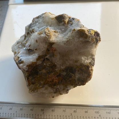 INTERESTING MULTI- MINERAL SPECIMEN FROM NAICA MINE, MEXICO LARGE 480g MF1179