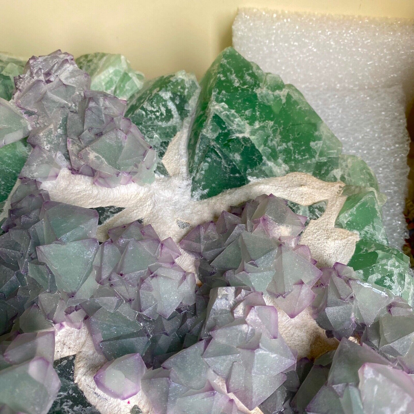 FLUORITE SPECTACULAR CRYSTAL ASSEMBLAGE FROM DE'AN MINE, CHINA 15kg MF6700