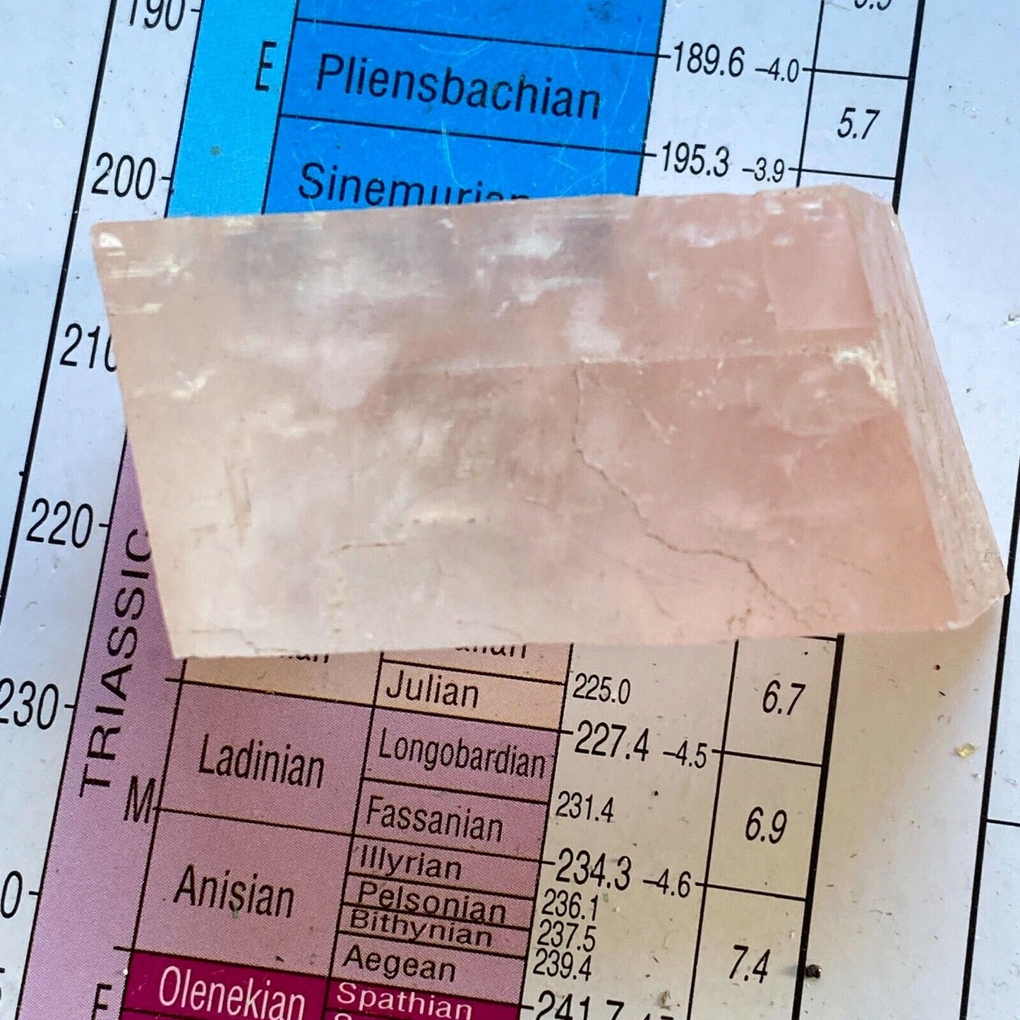 CALCITE FROM SAN LUSI POTASI, MEXICO 56g ET 70