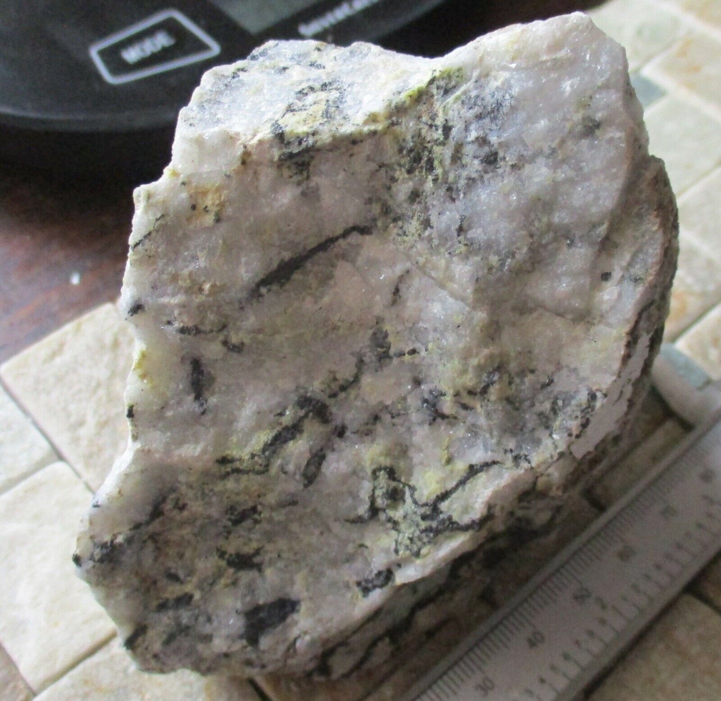 MAGNETITE & SERPENTINE IN DOLOMITE 446g FROM LANGBAN, SWEDEN  MF9876