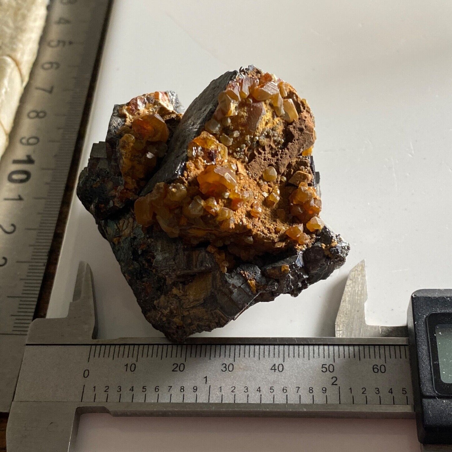 GALENA WITH SIDERITE [ETC] FROM TURT MINE, ROMANIA HEAVY 282g MF1002