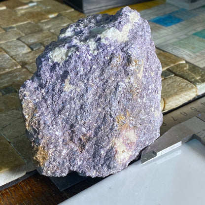 LEPIDOLITE FROM ALVARROES MINE, PORTUGAL  477g MF715