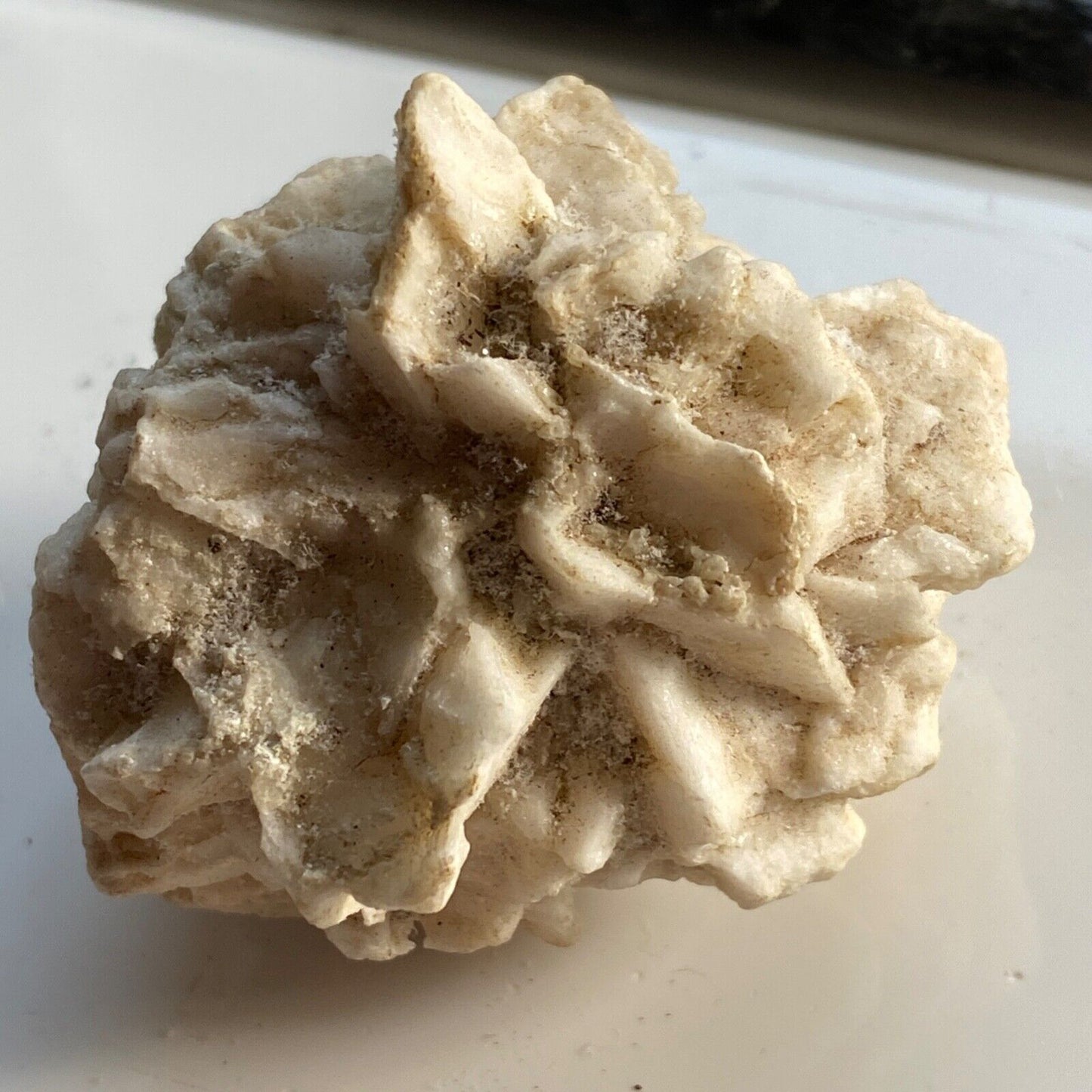 GYPSUM PSEUDOMORPH AFTER GLAUBERITE FROM ARIZONA 48g MF1149