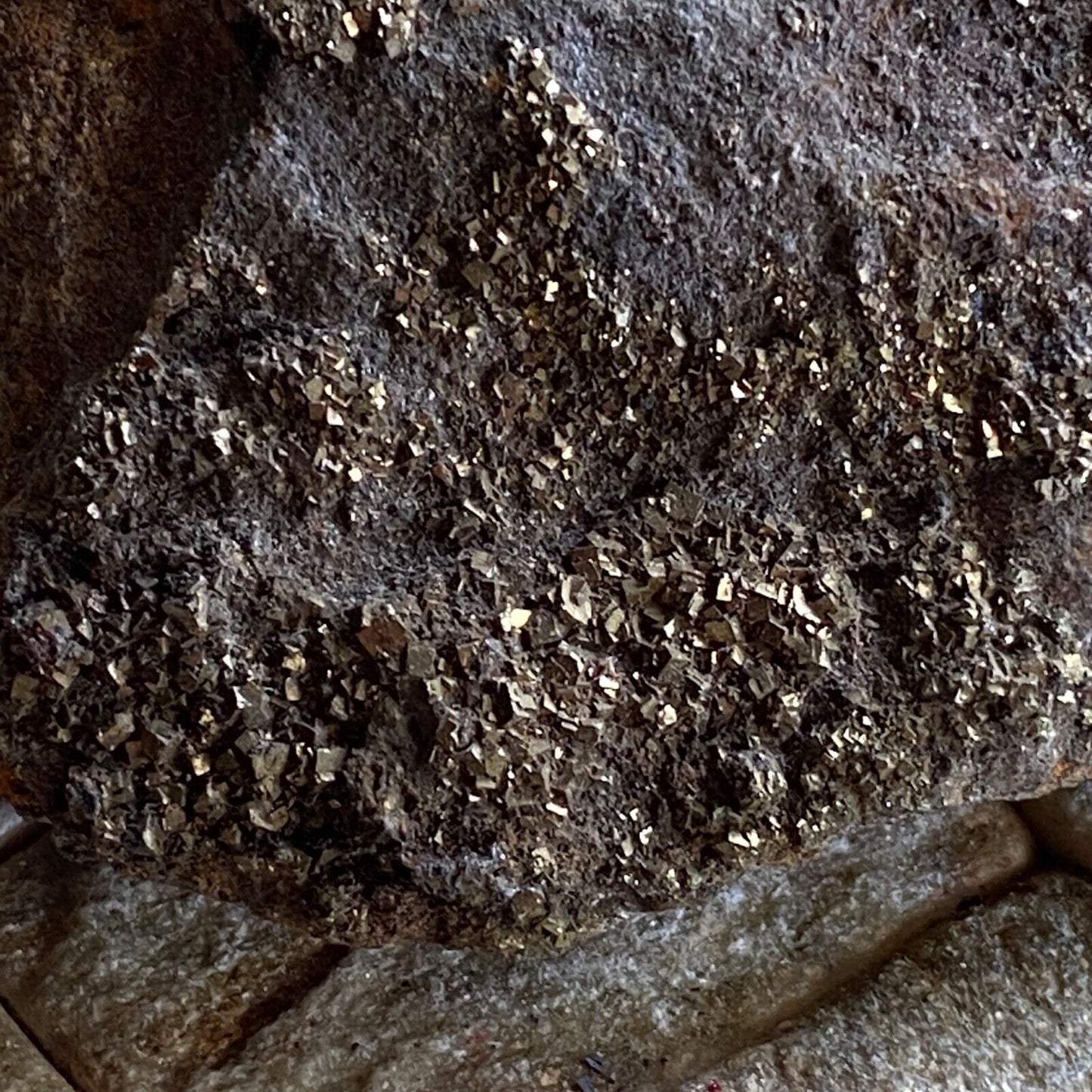 PYRITE ETC FROM LLIWEDD VEIN, SNOWDON, WALES 140g MF1309