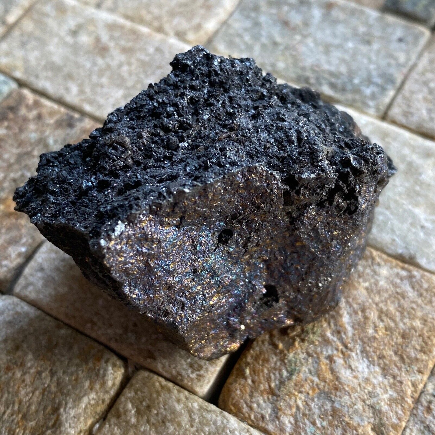 COPPER ORE FROM NORWAY [CHALCOPYRITE ETC] 107g MF6830