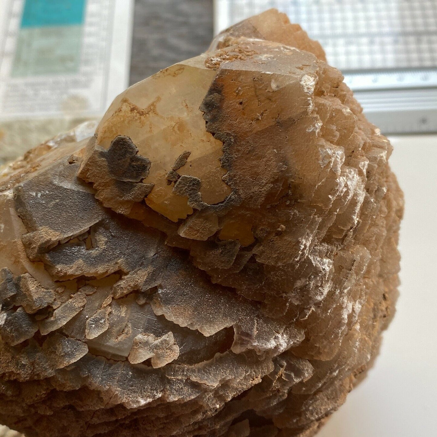 CALCITE FROM CASTLE COCH QUARRY, WALES. HEAVY 1623g MF6444