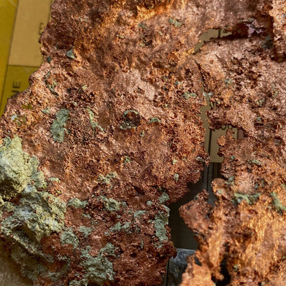 MINERAL MUESTRA RARO COBRE NATIVO TAMAÑO MÁS INUSUAL DE MICHIGAN MF6708