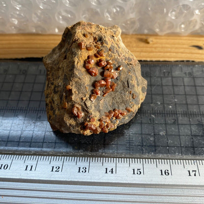 VANADINITE ON MATRIX FROM MIBLADEN, MOROCCO 50g MF960