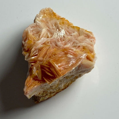 BARITE WITH GALENA FROM LES DALLES MINE, MIBLADEN, MOROCCO 101g MF6495