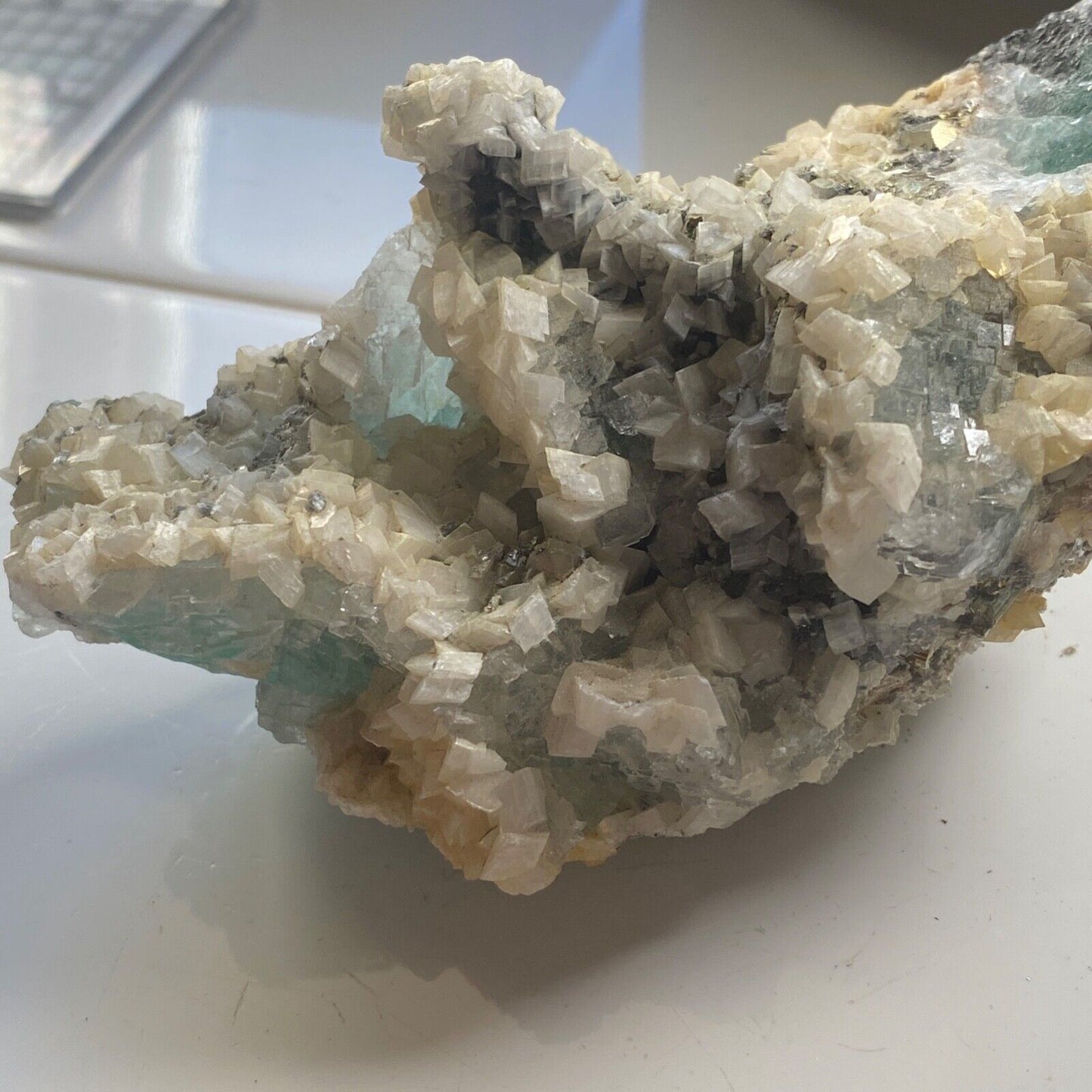 FLUORITE/DOLOMITE ETC FROM SHANGBAO MINE, CHINA 294g MF6968