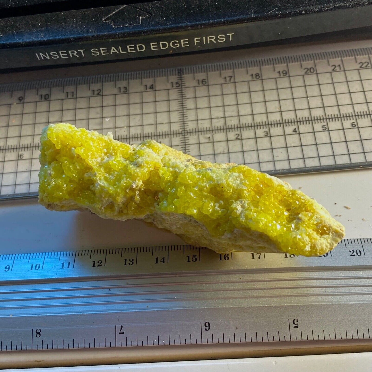 SULPHUR CRYSTAL ASSEMBLAGE FROM STEAMBOAT SPRINGS, NEVADA