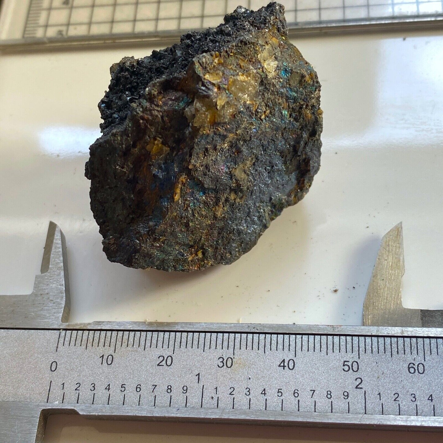 COPPER ORE FROM NORWAY [CHALCOPYRITE ETC] 107g MF6830