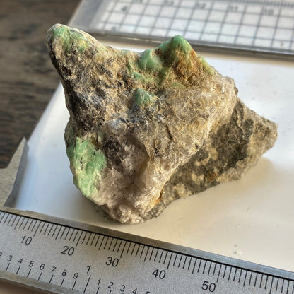 EMERALD BERYL IN MATRIX FROM MINAS GERAIS, BRAZIL 42g MF6895