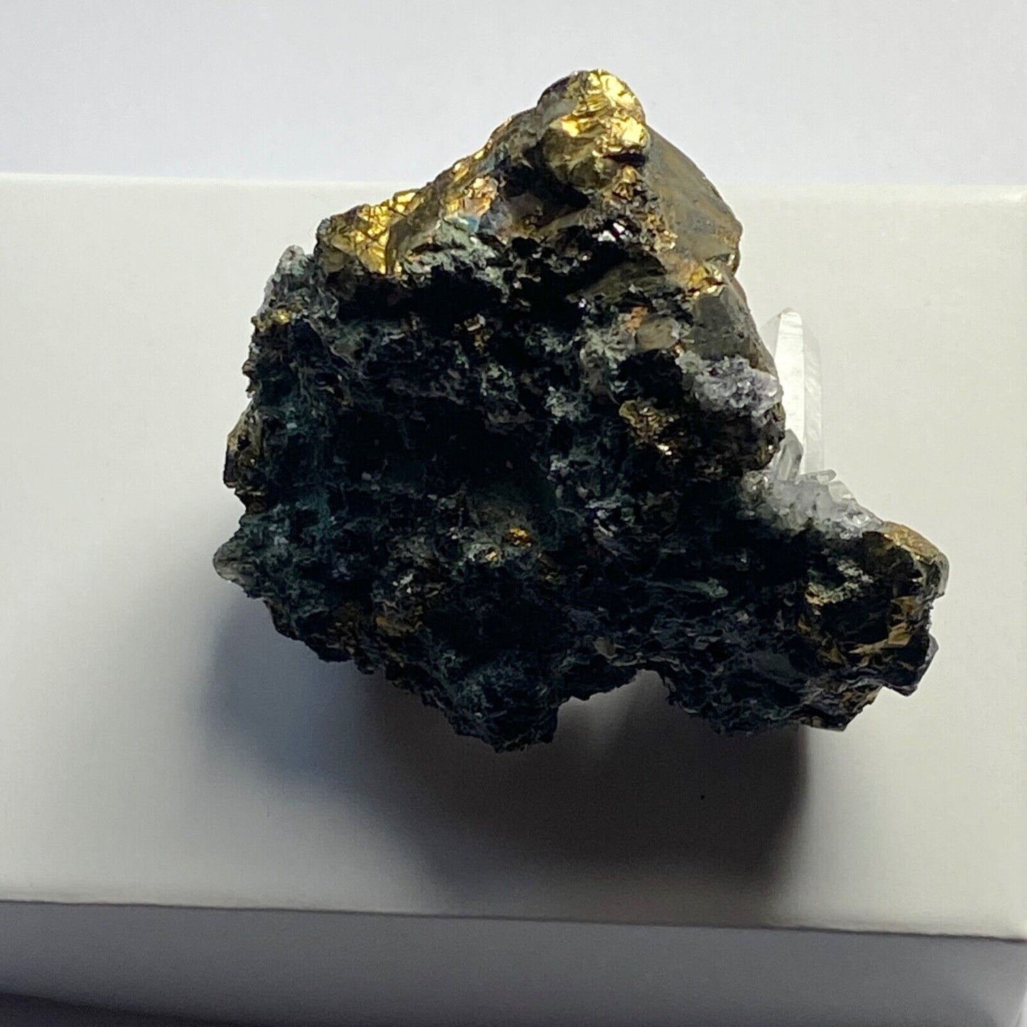 SPHALÉRITE/QUARTZ/CHALCOPYRITE/PYRITE DU PÉROU 48g MF621