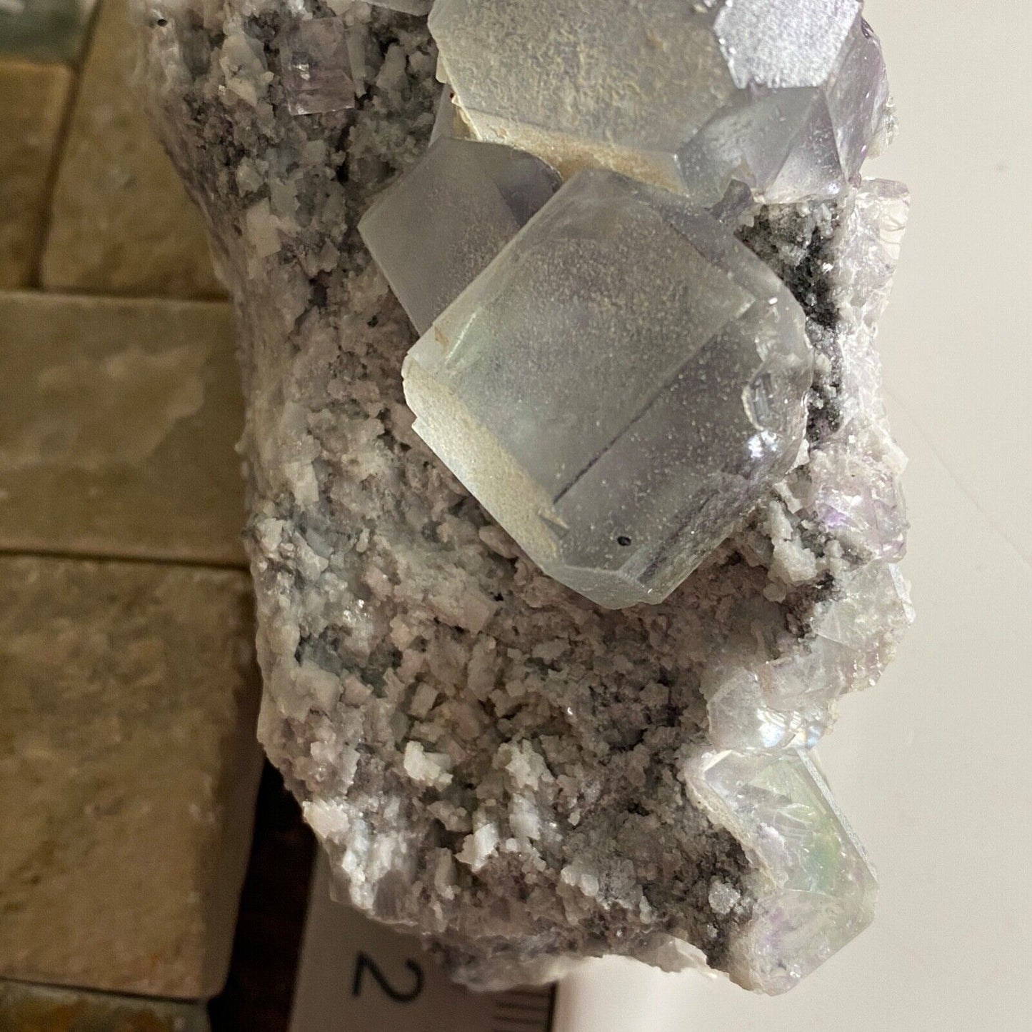 FLUORITE DE LA MINE NIKOLAYEVSKIY, RUSSIE 242g MF867