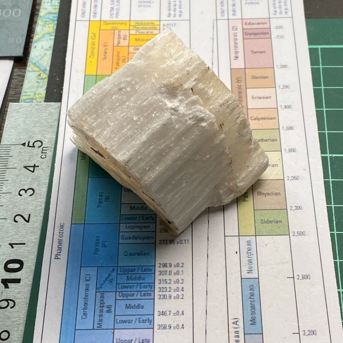 SATIN SPAR GYPSUM FROM BAVARIA, GERMANY 153g  MF3069