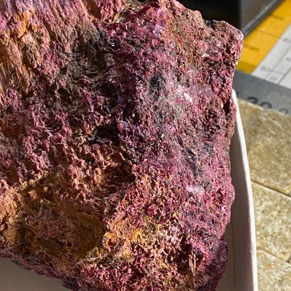 ERYTHRITE FROM BOU-AZZER, MOROCCO SUBSTANTIAL 488g MF6819