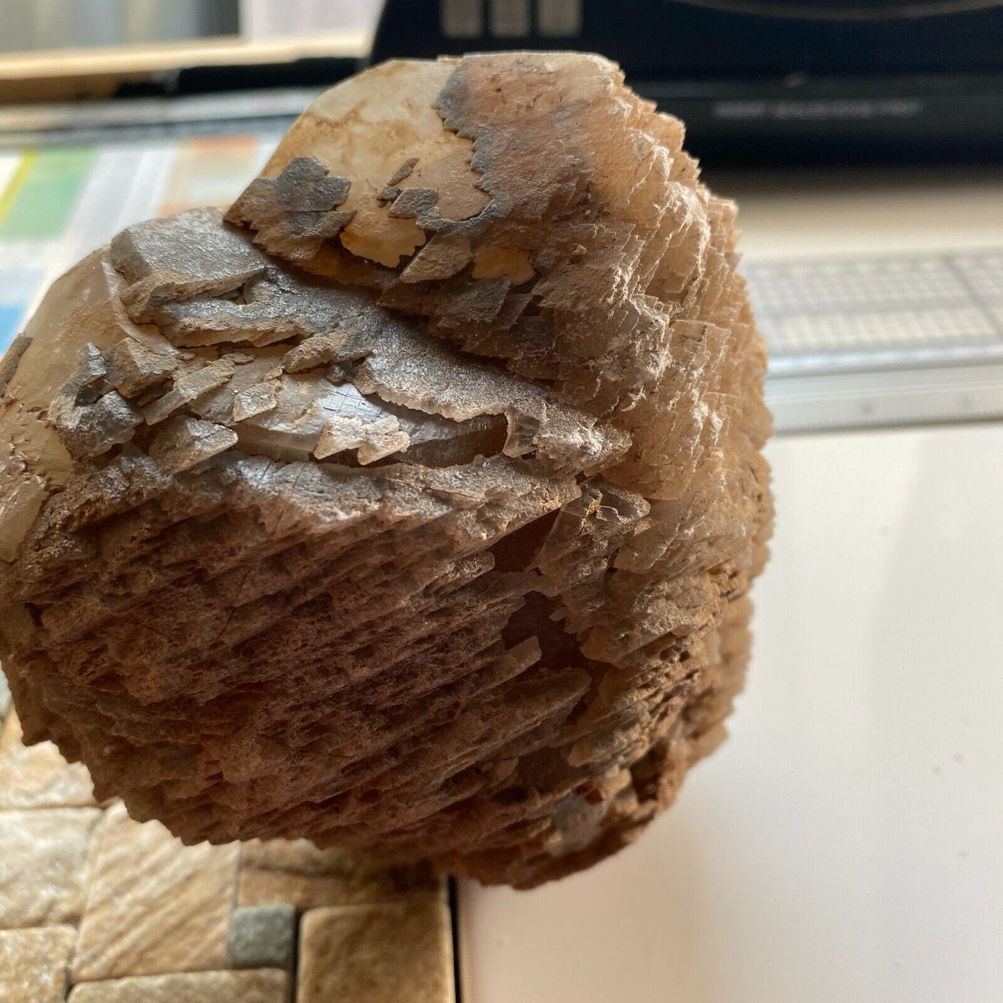 CALCITE FROM CASTLE COCH QUARRY, WALES. HEAVY 1623g MF6444