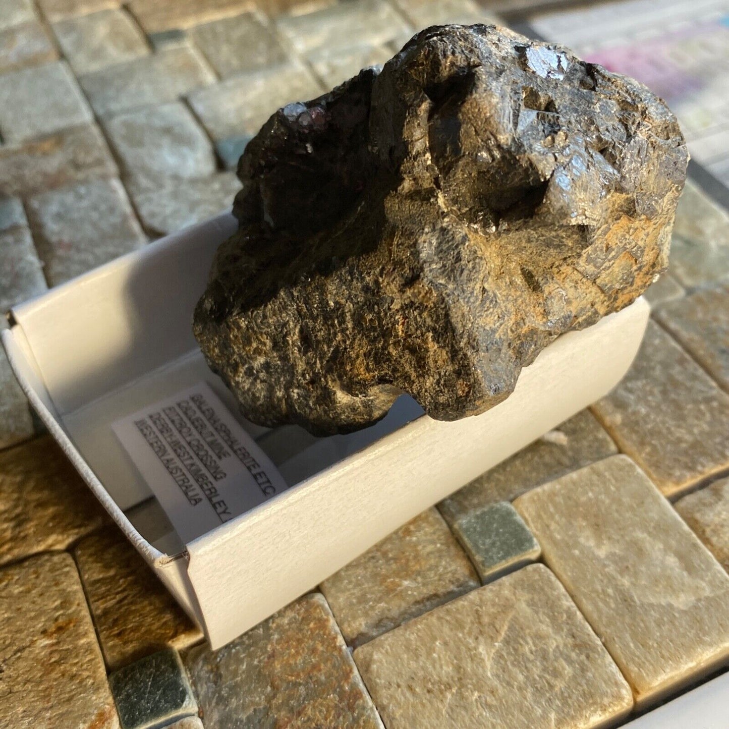 GALENA/SPHALERITE SOLID DENSE ORE SPECIMEN FROM AUSTRALIA. 320g MF1335