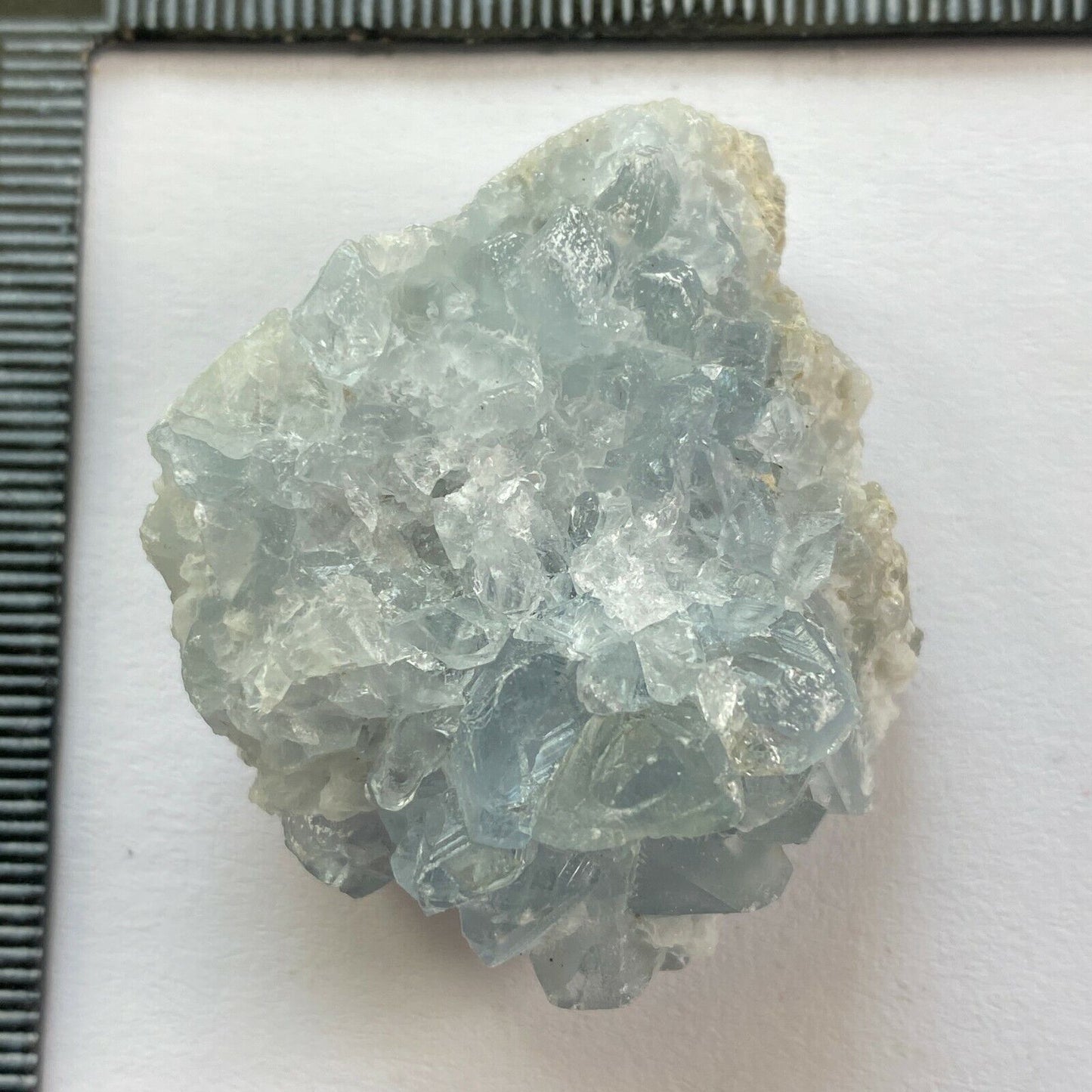 CELESTITE [ CELESTINE] MUESTRA NATURAL EN ÁSPERO MINADO 36g MF7107