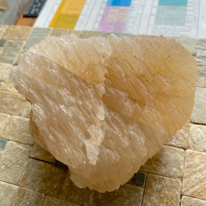 CALCITE IMPRESSIVE CRYSTAL  ASSEMBLAGE FROM CASTEL LOCH QUARRY 982g MF6016